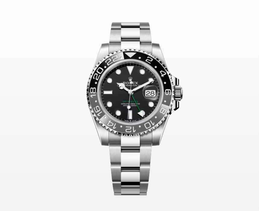 Rolex GMT-Master II, Oyster, 40mm, Oystersteel Reissue Watch  126710GRNR
