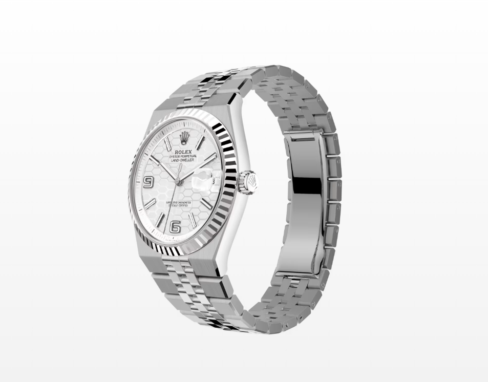 Rolex Ranger 40 Oyster, 40mm, Oyster, 40mm, white gold and Oystersteel replica watchModel 127334