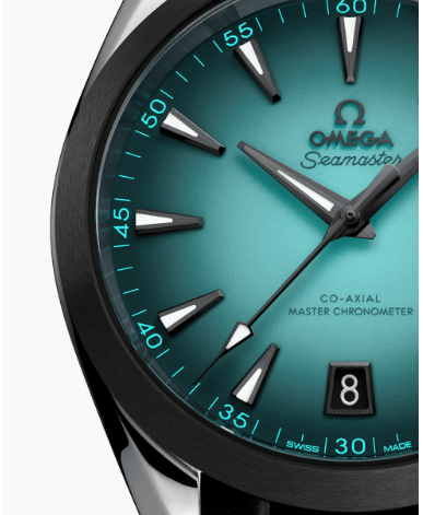 Omega Seamaster Collection, AQUA TERRA 150M Watch, 41mm, stainless steel case with rubber strap (replica watch)