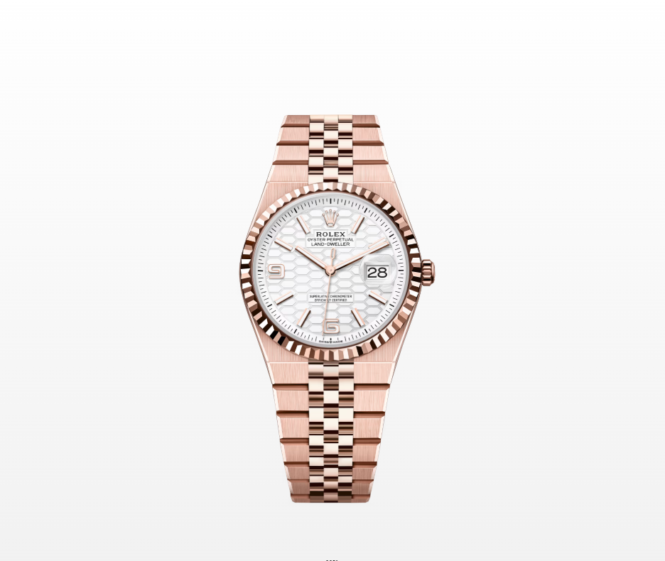 Rolex Ranger Oyster, 36mm, Eternal Rose Gold Women's Replica WatchModel 127235