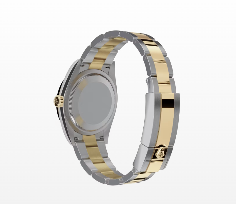 Rolex Oyster Perpetual Explorer 36, Oyster, 36mm, Yellow Rolesor (Yellow Gold and Oystersteel) Reissue Watch 1242730