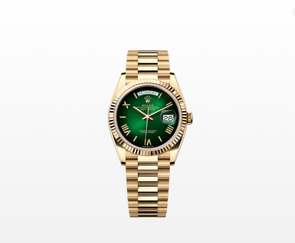 Rolex Day-Date 36 Oyster, 36mm, Yellow Gold Reissue Watch 128238