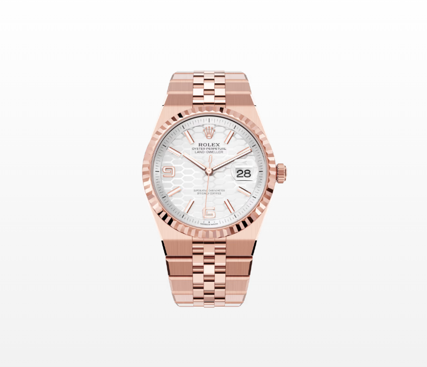 Rolex Ranger Oyster, 36mm, Eternal Rose Gold Women's Replica WatchModel 127235