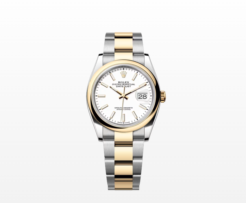 Rolex Datejust 36, Oyster, 36mm, Yellow Rolesor (Yellow Gold and Oystersteel) Reissue Watch  126203