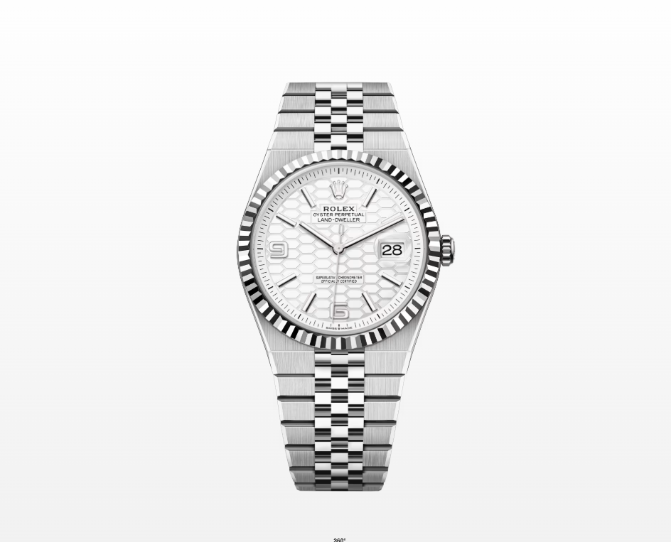 Rolex Ranger 40 Oyster, 40mm, Oyster, 40mm, white gold and Oystersteel replica watchModel 127334