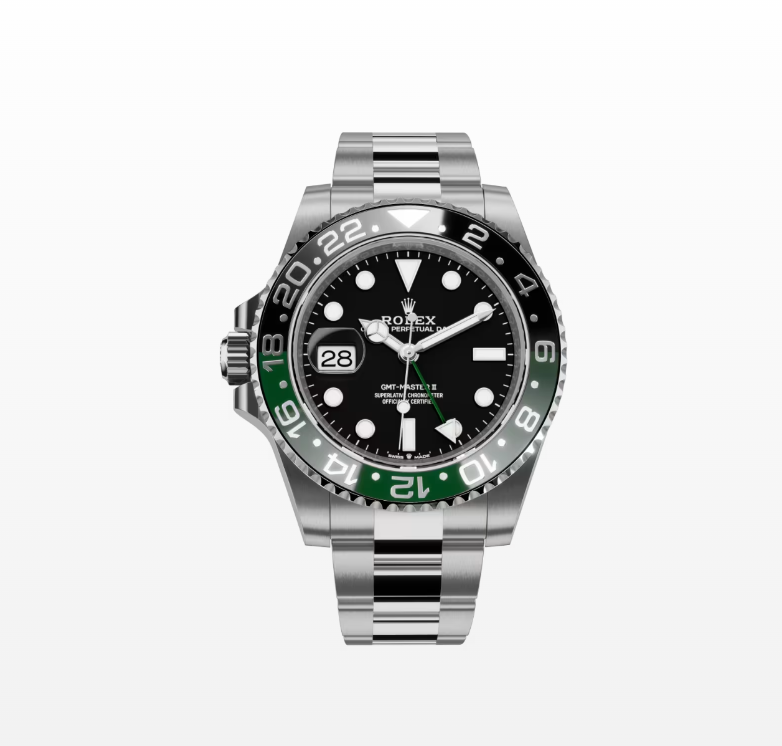 Rolex GMT-Master II, Oyster, 40mm, Oystersteel Reissue Watch  126710GRNR