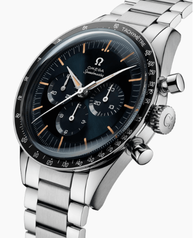 Omega Speedmaster Collection, Omega's First Space Watch, 39.7mm, Stainless Steel Case with Stainless Steel Bracelet, Replica Watch