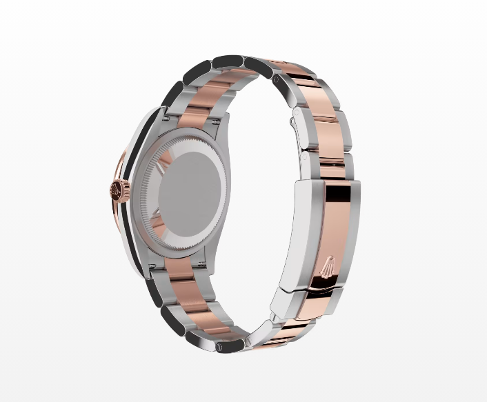 Rolex Datejust 36 Oyster, 36mm, Diamonds, Everose Gold and Oystersteel 126581RBR