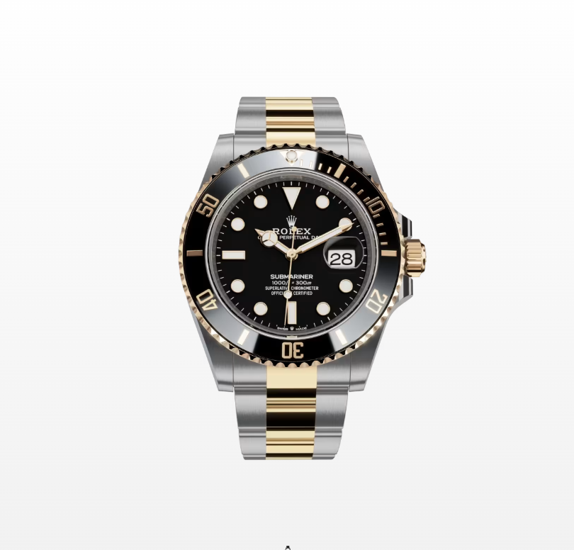 Rolex Submariner Date, 41mm, Yellow Rolesor (Oystersteel and Yellow Gold) Reissue Watch  126613LB