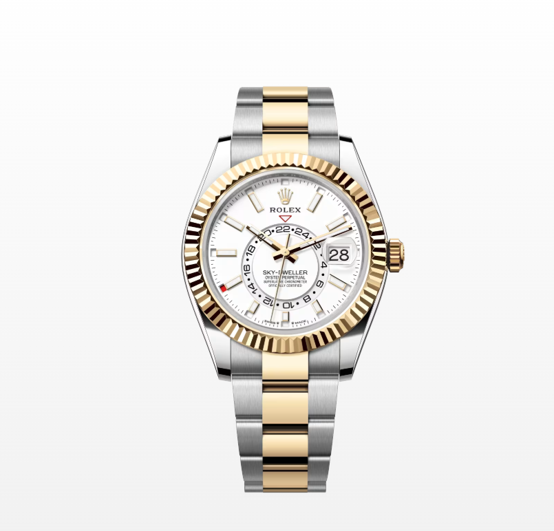 Rolex Sky-Dweller Oyster, 42mm, Yellow Gold and Oystersteel Reissue Watch 336933